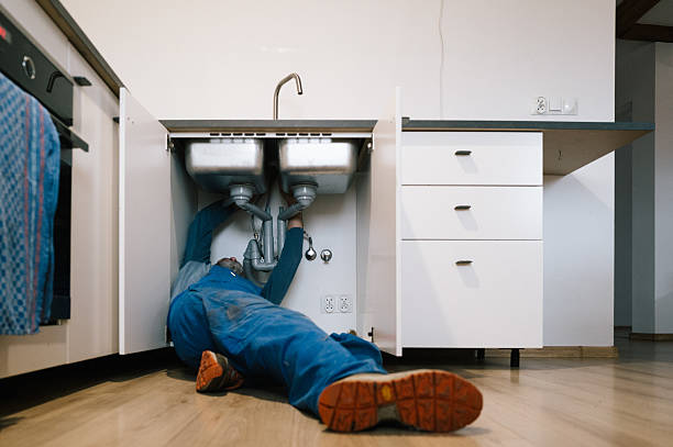 Professional Drain Cleaning technician working in Watonga, OK